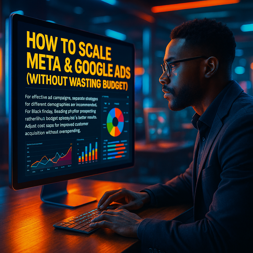 How to Scale Meta & Google Ads (Without Wasting Budget)
