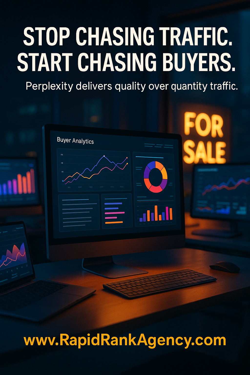 Stop Chasing Traffic. Start Chasing Buyers.