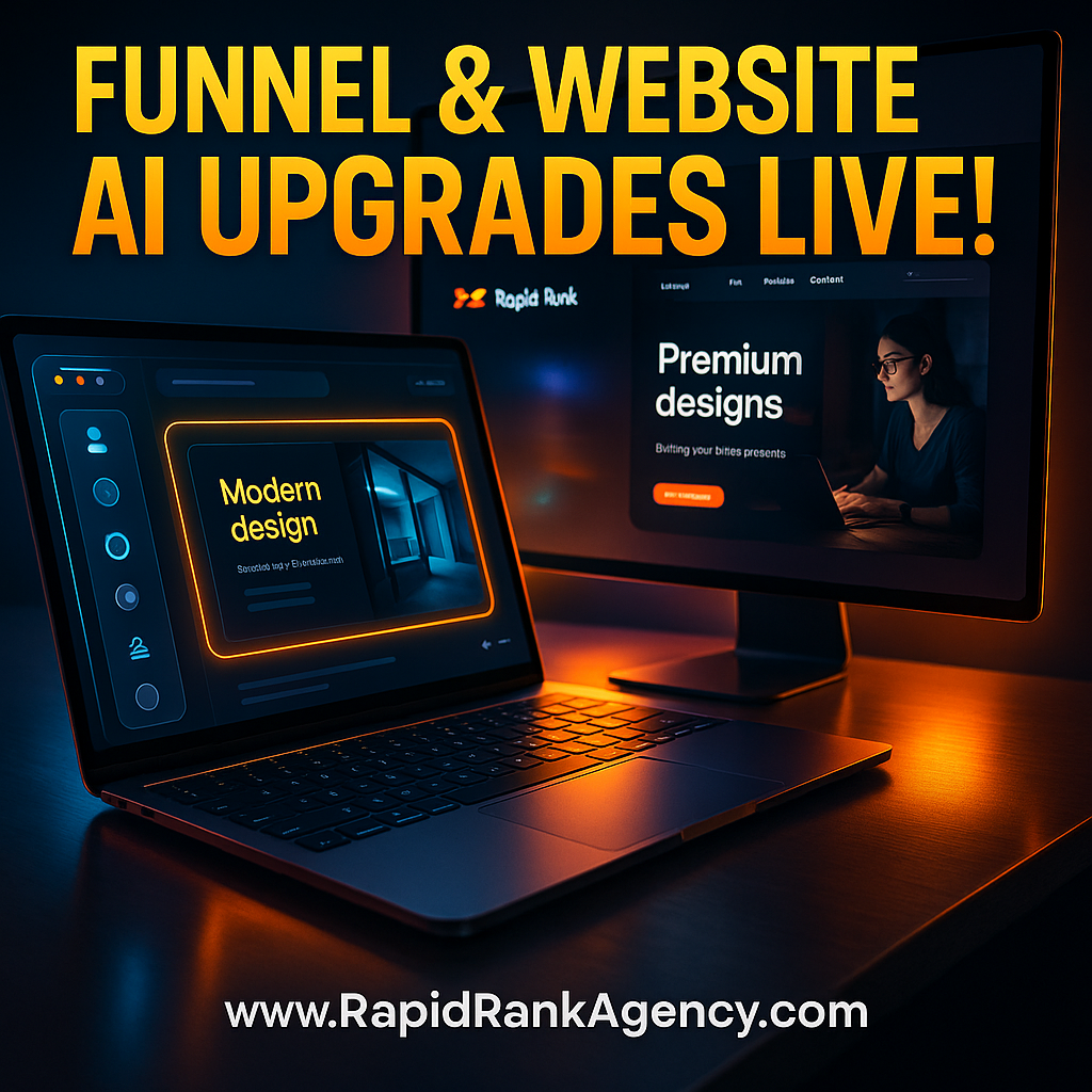 Funnel & Website AI Upgrades Live!