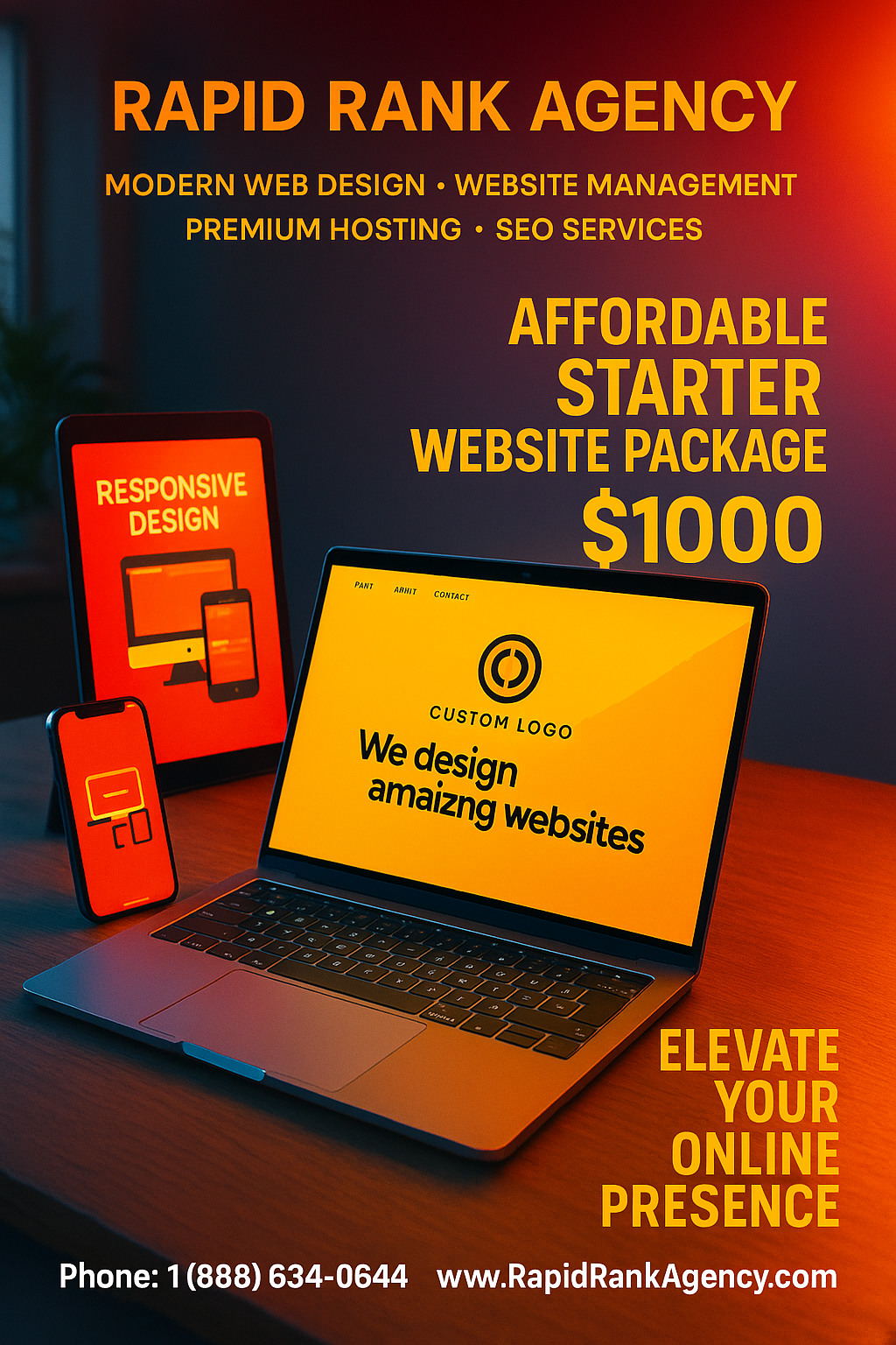 Get Your Starter Website for Just $1000!