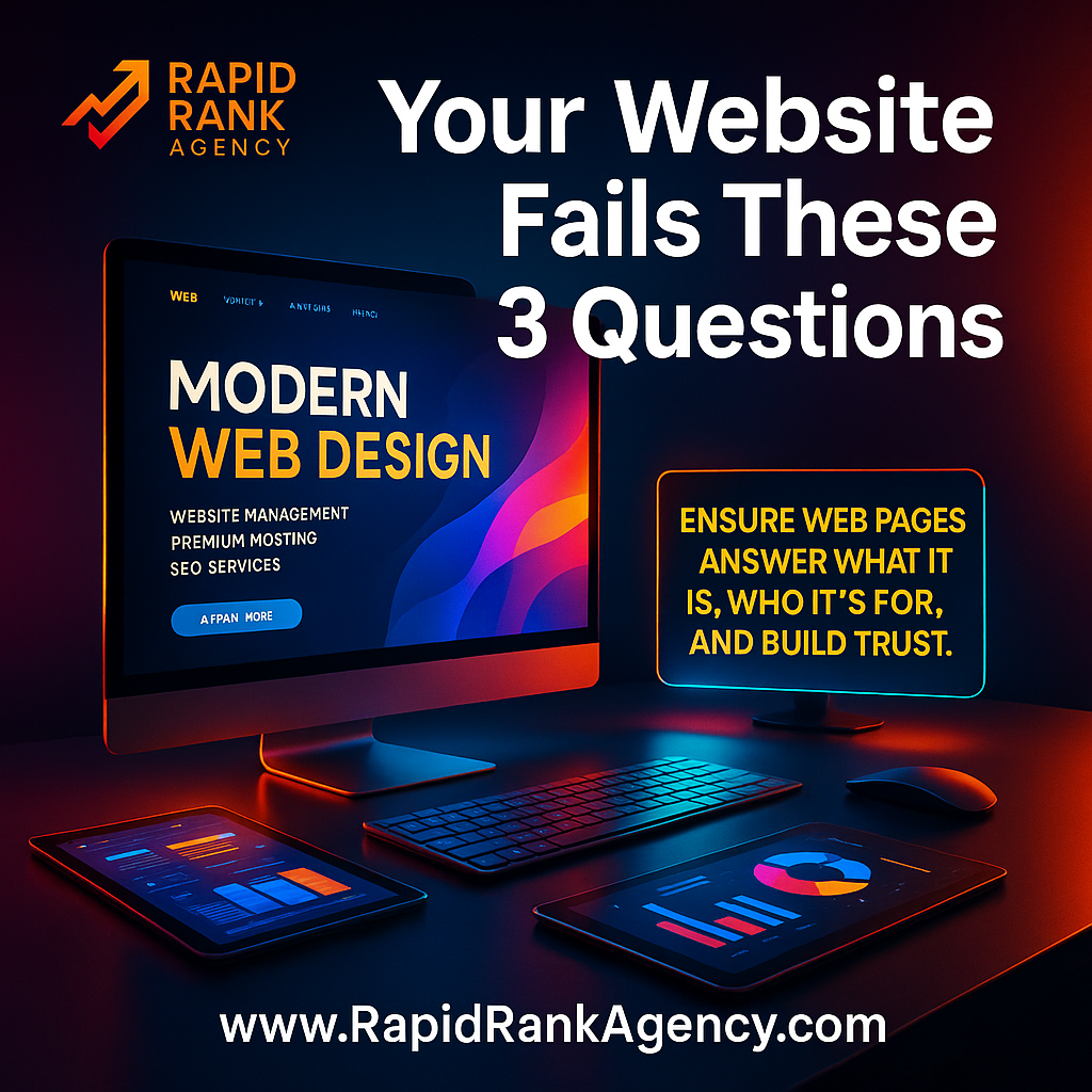 Your Website Fails These 3 Questions