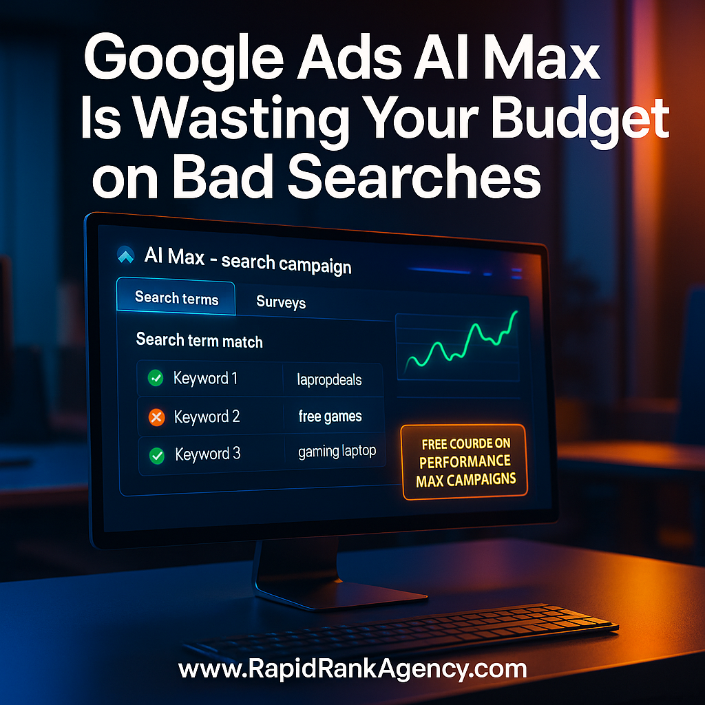 Google Ads AI Max Is Wasting Your Budget on Bad Searches 7 Google Ads AI Max Is Wasting Your Budget on Bad Searches