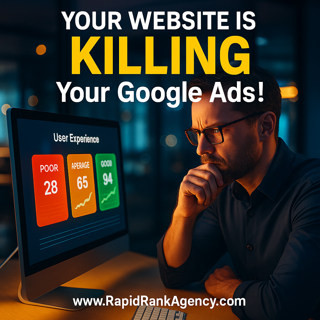 Your Website is KILLING Your Google Ads! 4 Your Website is KILLING Your Google Ads!