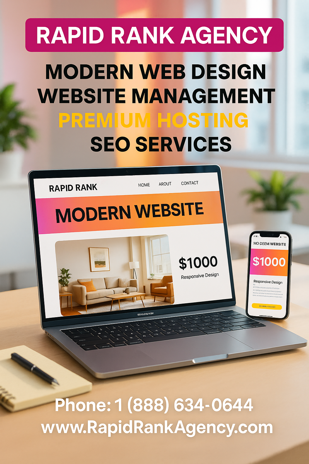 Get Your Starter Website for $1000 Today