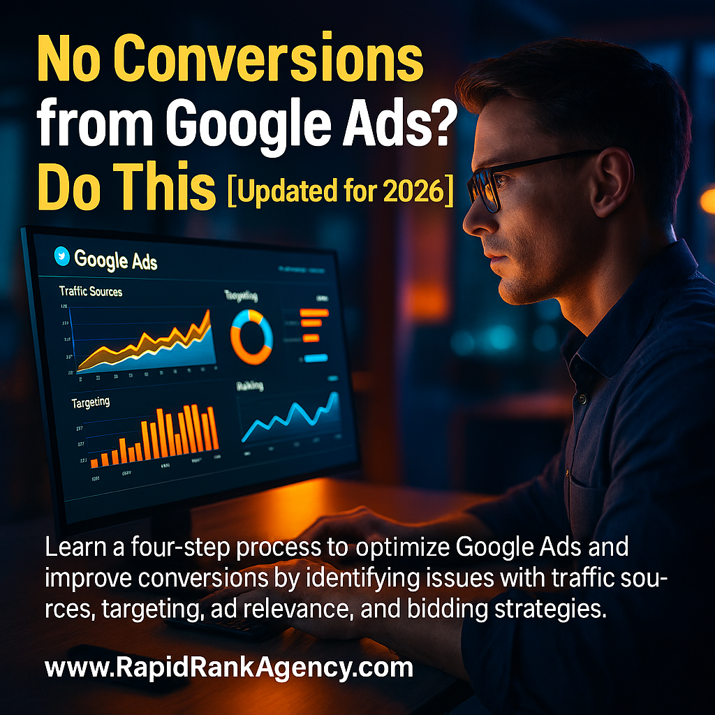 No Conversions from Google Ads? Do This [Updated for 2026]