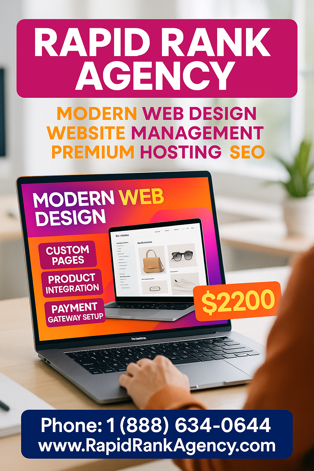 Launch Your Store with WordPress $2200