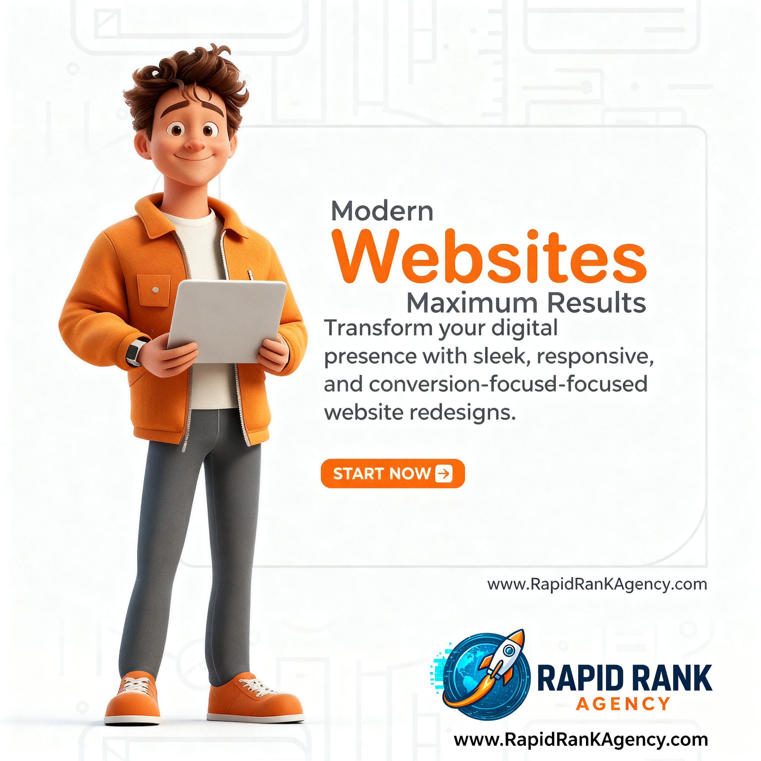 Get a Free Demo Website Before You Pay | RapidRank Agency
