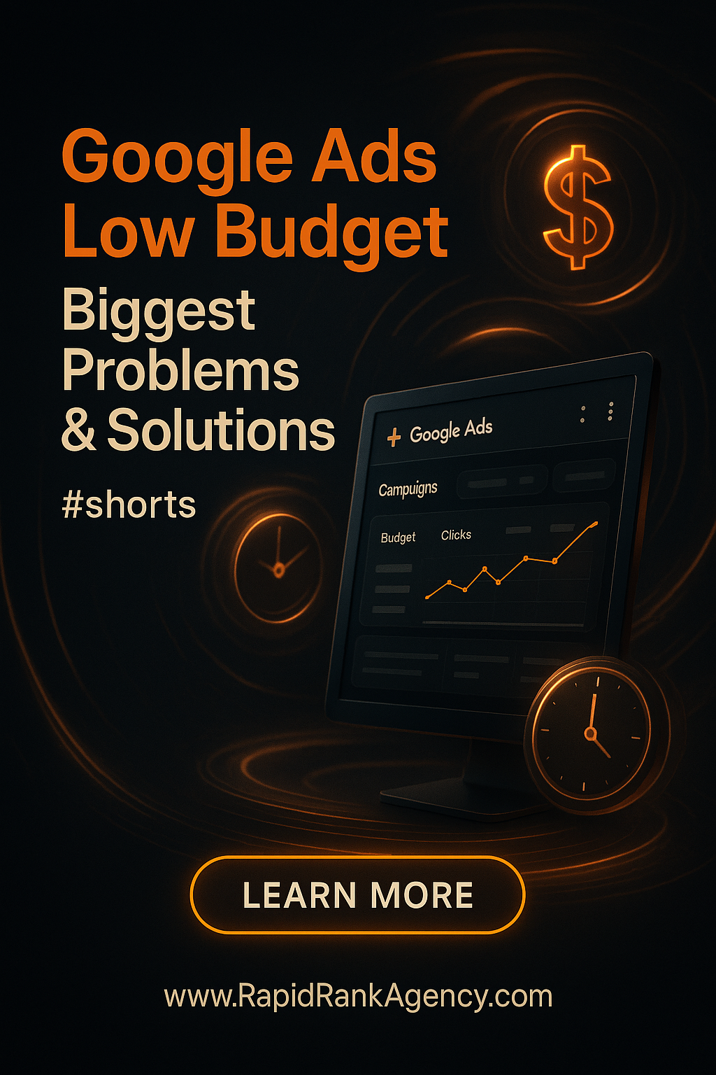Google Ads Low Budget: Biggest Problems & Solutions #shorts 7 Google Ads Low Budget: Biggest Problems & Solutions #shorts