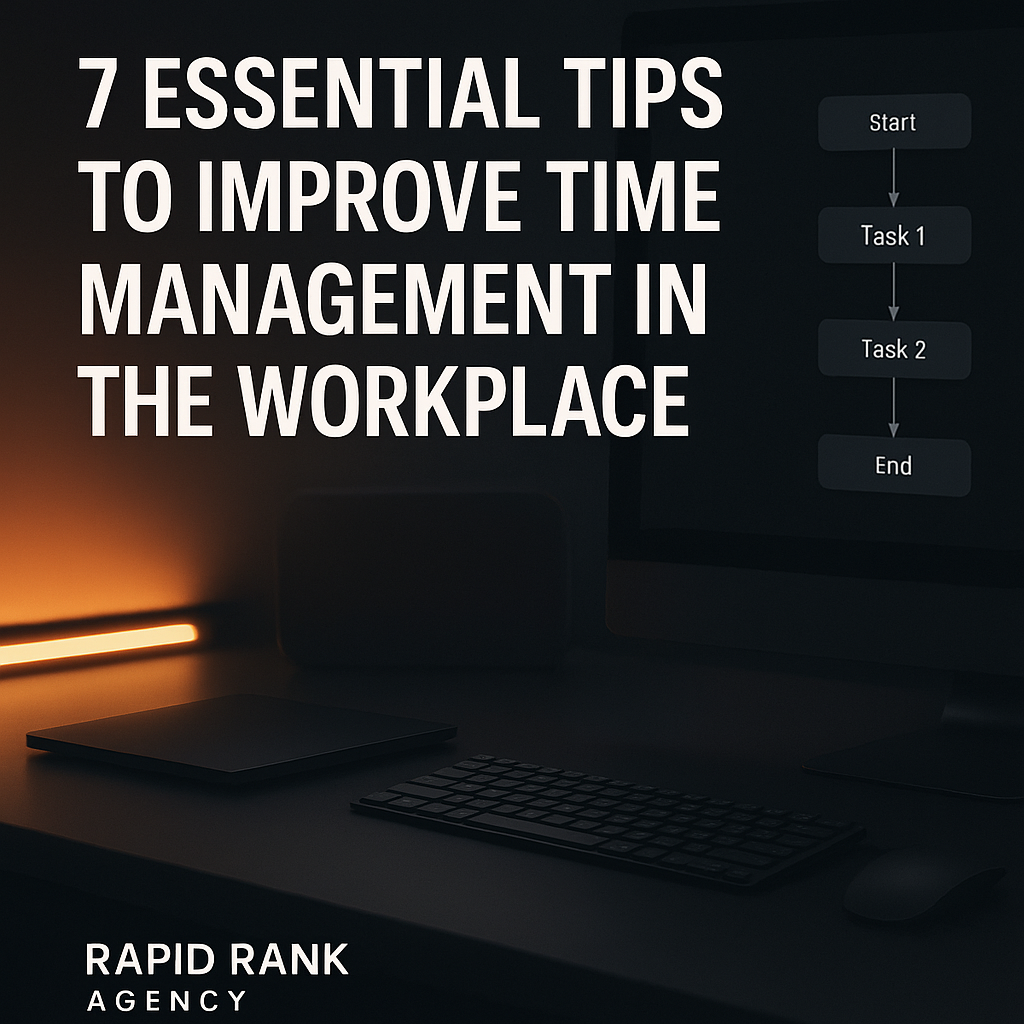 7 Essential Tips to Improve Time Management in the Workplace 2026 07 31T130350.509Z Rapid Rank Agency