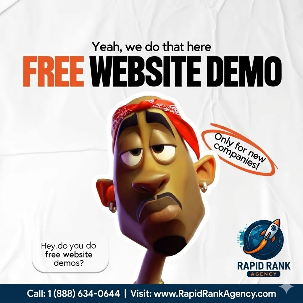 Get a Free Demo Website Before You Pay | RapidRank Agency