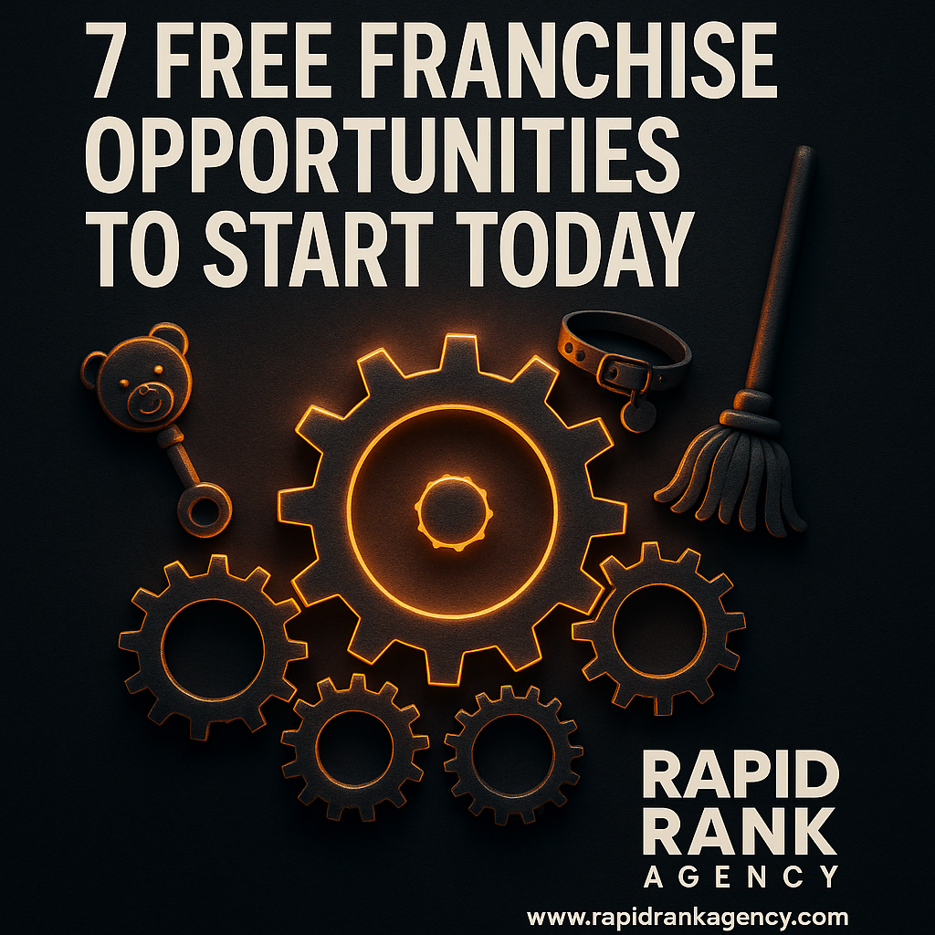 7 Free Franchise Opportunities to Start Today 8 7 Free Franchise Opportunities to Start Today