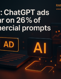 Study ChatGPT ads appear on 26 of commercial prompts 2026 09 11T130157.376Z Rapid Rank Agency
